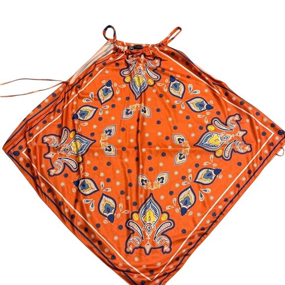 Zara Handkerchief Top- size S - Picture 2 of 4